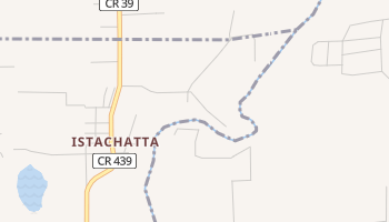 Istachatta, Florida map