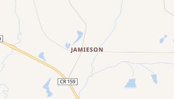 Jamieson, Florida map
