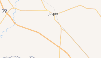 Jasper, Florida map