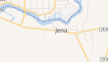 Jena, Florida map