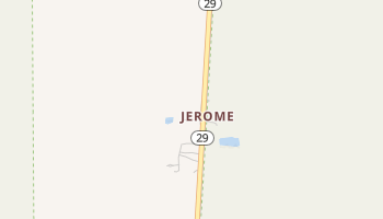 Jerome, Florida map
