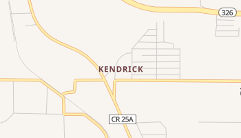 Kendrick, Florida map