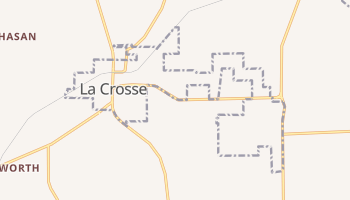 La Crosse, Florida map