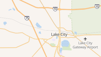 Lake City, Florida map