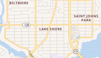 Lake Shore, Florida map