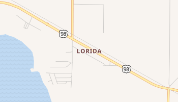 Lorida, Florida map