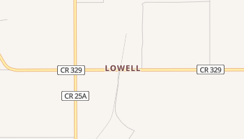 Lowell, Florida map