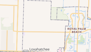 Loxahatchee, Florida map