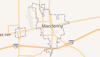 Macclenny, Florida map