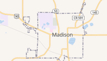 Madison, Florida map