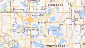 Maitland, Florida map