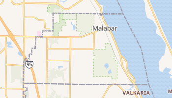 Malabar, Florida map