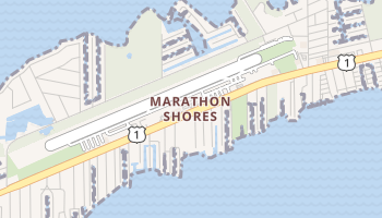 Marathon Shores, Florida map