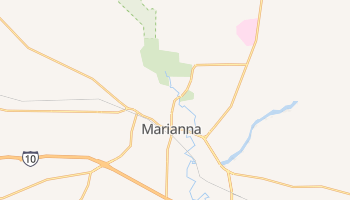 Marianna, Florida map