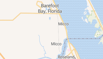 Micco, Florida map