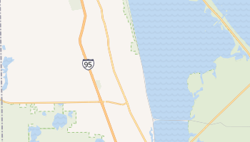 Mims, Florida map