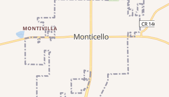 Monticello, Florida map