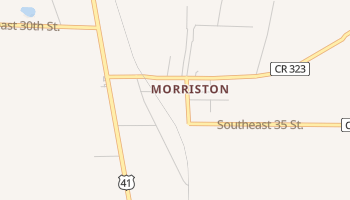 Morriston, Florida map