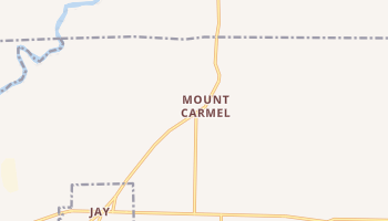 Mount Carmel, Florida map