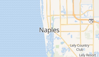 Naples, Florida map