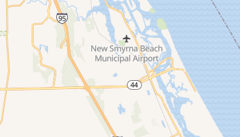 New Smyrna Beach, Florida map