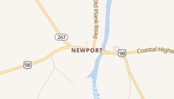 Newport, Florida map