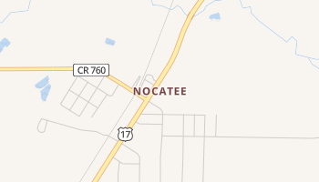Nocatee, Florida map