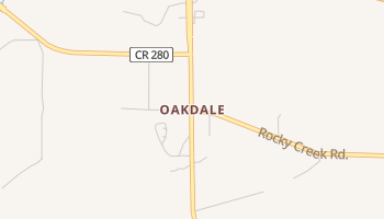 Oakdale, Florida map