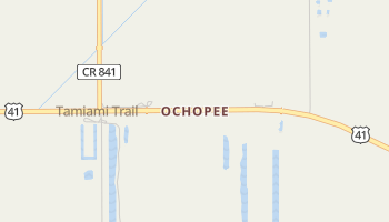 Ochopee, Florida map