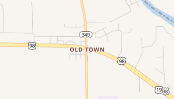Old Town, Florida map