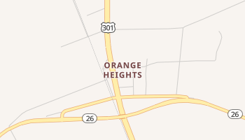 Orange Heights, Florida map