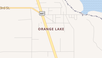 Orange Lake, Florida map