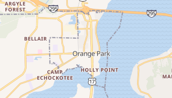 Orange Park, Florida map