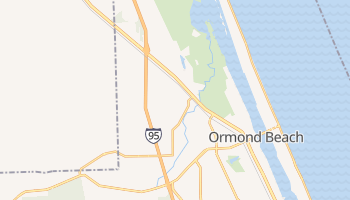 Ormond Beach, Florida map