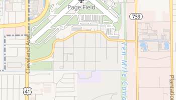 Page Park, Florida map