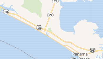 Panama City Beach, Florida map