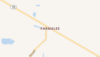 Parmalee, Florida map