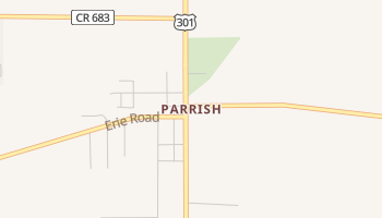 Parrish, Florida map