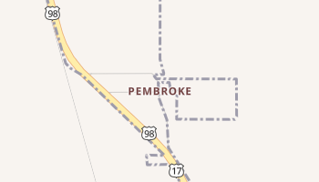 Pembroke, Florida map