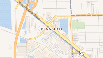 Pennsuco, Florida map