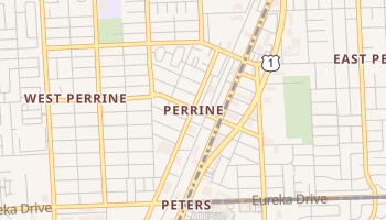 Perrine, Florida map