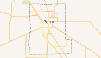 Perry, Florida map