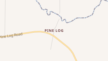Pine Log, Florida map