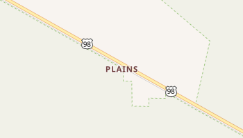 Plains, Florida map