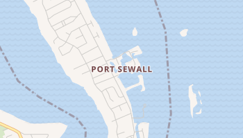 Port Sewall, Florida map