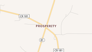 Prosperity, Florida map