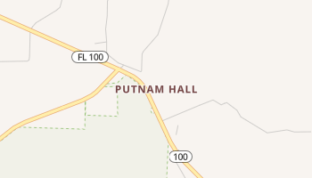 Putnam Hall, Florida map