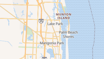 Riviera Beach, Florida map