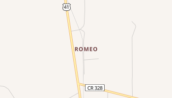 Romeo, Florida map