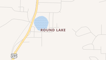 Round Lake, Florida map